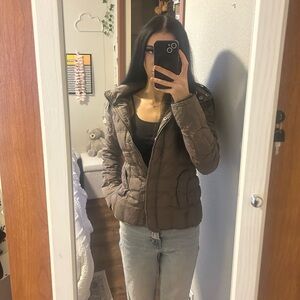 Abercrombie & Fitch Vintage Blue and Gray Jacket